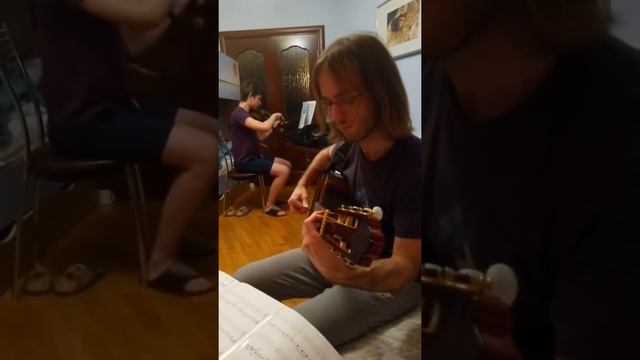 Tchaikovsky’s duet “The Nutcracker” (pas de deux) Brothers Sinitsyn Artemiy(guitar)&Afanasy(violin) смотреть онлайн