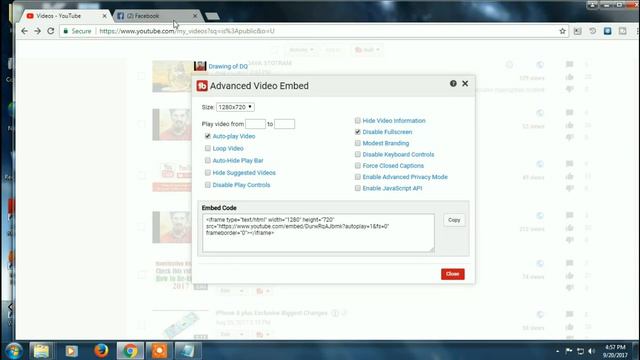 How to Make Youtube Videos Autoplay on Facebook/ Youtube tricks and tips 2019 смотреть онлайн
