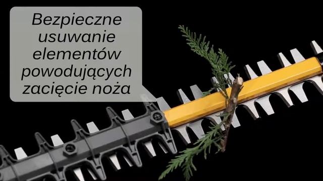 Akumulatorowe nożyce do żywopłotu STIGA SHT 80 AE - zapobieganie zacięciom - www.klimasklep.pl смотреть онлайн