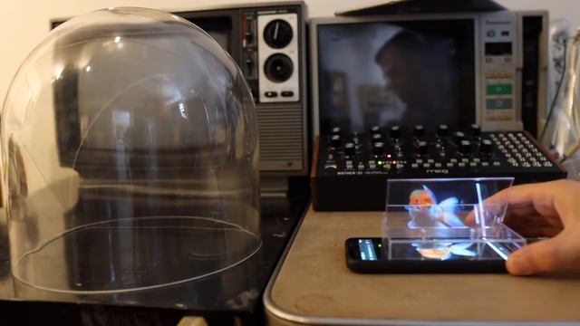 Pepper's Ghost Quick Demo смотреть онлайн