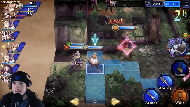 On The Run In War of the Visions: Final Fantasy Brave Exvius - Ep18 смотреть онлайн