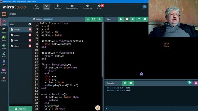microStudio - My Space Invaders - Day 123 смотреть онлайн