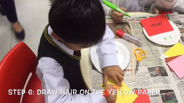 A Paper Plate Mask by 1C Students смотреть онлайн