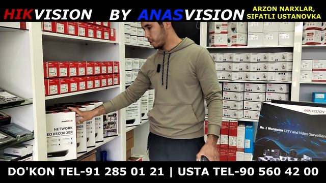 VIDEO NABLYUDENIYA KUZATUV KAMERALAR NARXI | КУЗАТУВ КАМЕРАЛАР НАРХИ | ANASVISION (4K) смотреть онлайн