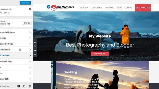 How to add Sliders in TheMoments WordPress Theme | Photography Theme смотреть онлайн