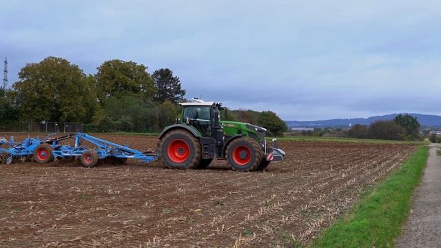 Grubbern - Fendt 724 + 933 Lemken Karat 9 - Güttler Supermaxx смотреть онлайн