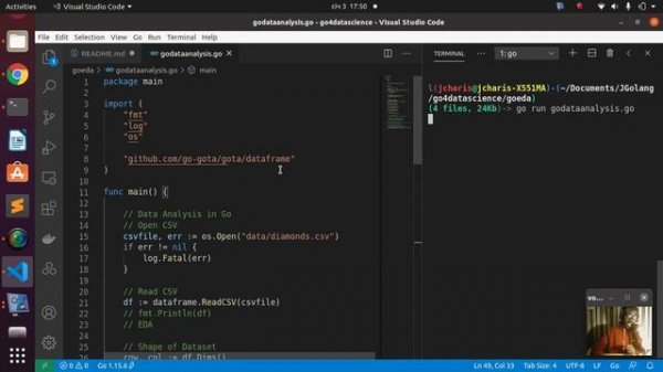Data Analysis with Golang ( Go4DataScience )