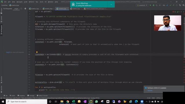 OS & GLOB MODULE | Python Based reading Multiple Files in Folder| Part 5 смотреть онлайн