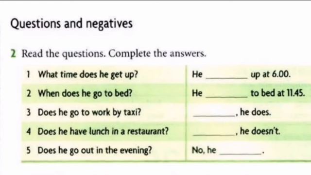 Lesson 23. New Headway Beginner Student's Book. Unit 5. Page 42-43 смотреть онлайн