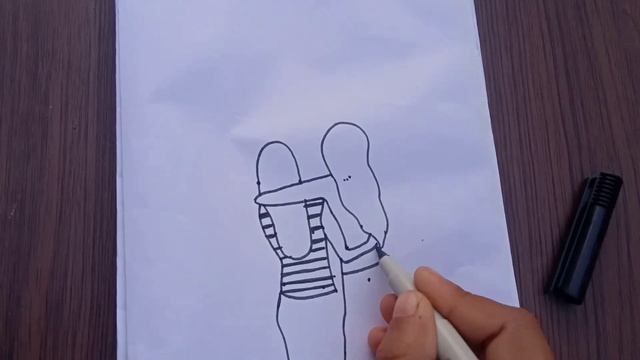 Best Friend Drawing // How to Draw best Friend with pencil sketch / easy best Friend Drawing смотреть онлайн