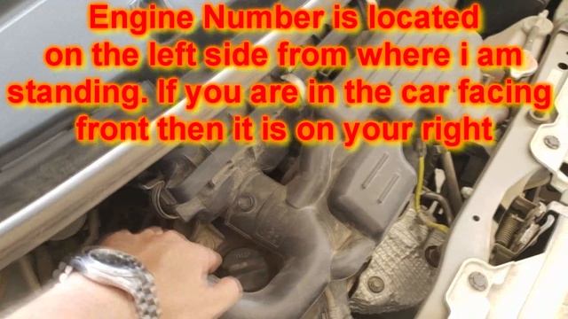 Daihatsu Move Engine Number Location In URDU/HINDI
