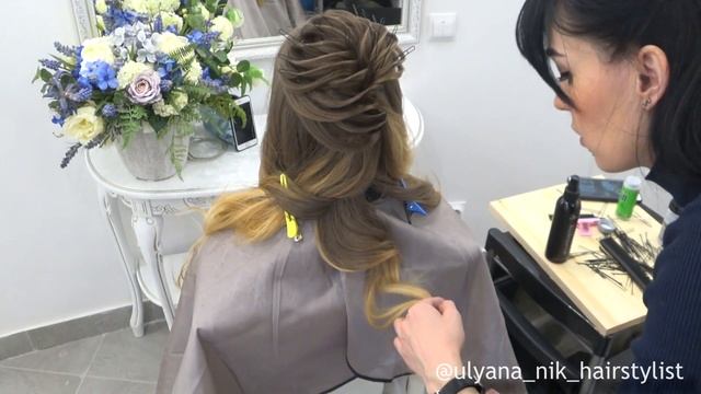 Греческая текстурная коса с элементами лепнины.Обучение,показ. смотреть онлайн