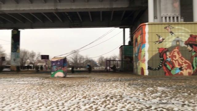 Вышла прогуляться, Иртыш в январе, старый Новый год ! смотреть онлайн