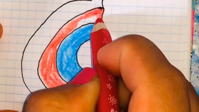 Радуга ?/Просто рисую, легко нарисовать, как нарисовать, рисование смотреть онлайн