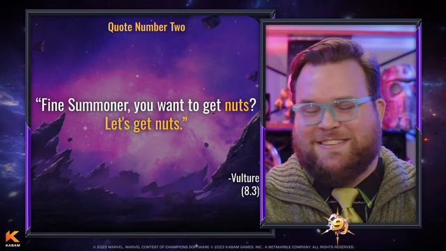 9 Days of Giveaways - Day 1: Talking to Tyler, the Creative Writer // Marvel Contest of Champions смотреть онлайн