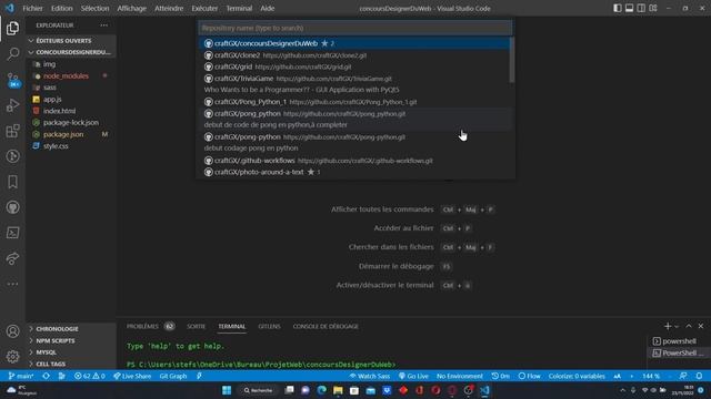Comment importer son Repository depuis GITHUB? vers VS CODE?? смотреть онлайн