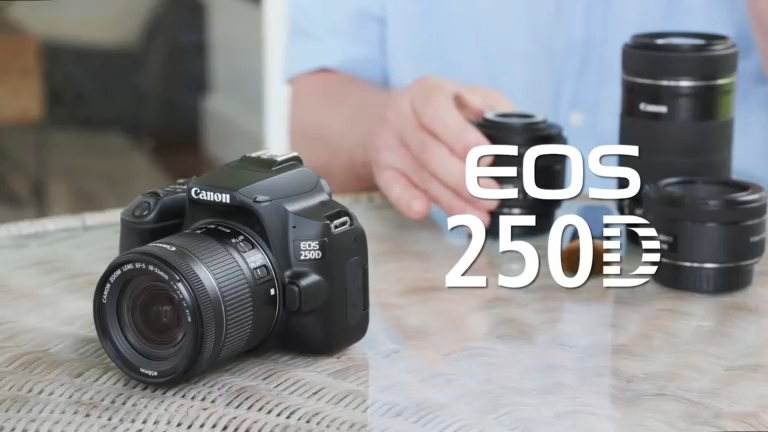 Canon EOS 250D — самая лёгкая в мире «зеркалка» смотреть онлайн