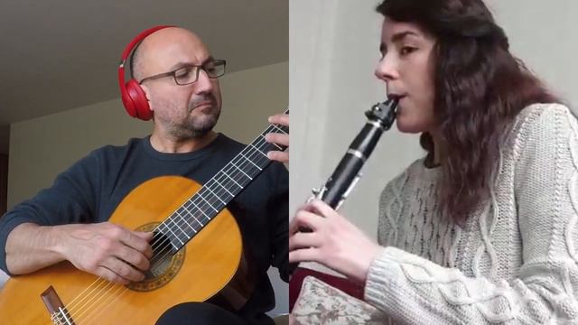 Astor Piazzolla: Tanti anni prima (Arda Tuncer, klarnet - Altar Büyüköner, gitar) смотреть онлайн