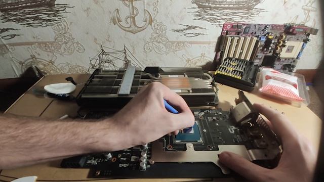 GTX 1060-6-ASUS-ROG-STRIX Замена Термопасты смотреть онлайн