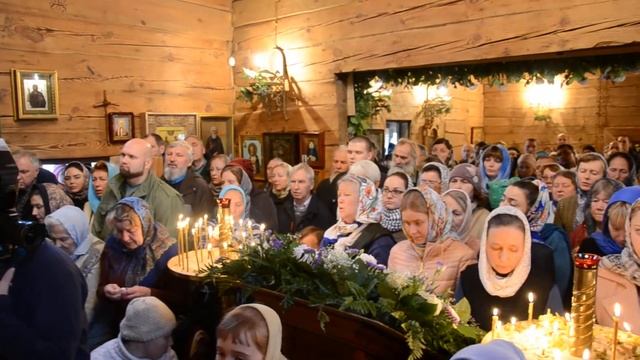 Честнейшая Херувим Покровский храм г. Боровск 14.10.2017 смотреть онлайн