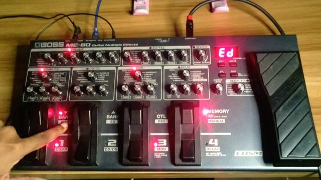 Boss ME-80 Patches ( Organ Tone) Boss New Tone 2021 смотреть онлайн