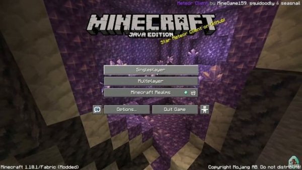 How to get Cheats for Minecraft 1.18.2 - download & install METEOR cheat client 1.18.2 (with Fabric