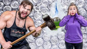 Самый Сильный Человек В Мире VS 100 Слоев Челлендж!