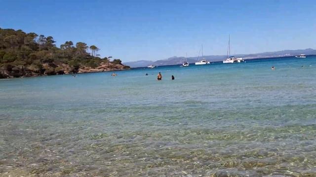 Extraordinaire Plage Notre-Dame- Ile De Porquerolles ! Hyères.
