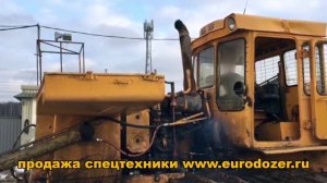 Бульдозер ЧТЗ. Как запустить с пускача бульдозер Т-130 Советская мощь