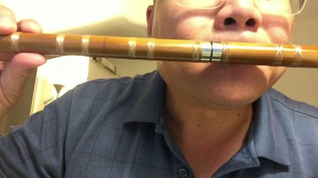 Dizi Blowing Embouchure(中国笛子-正确的口形）-许卓明 смотреть онлайн