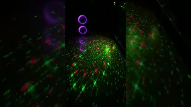 Большая блютуз Колонка и лазерная подсветка смотреть онлайн
