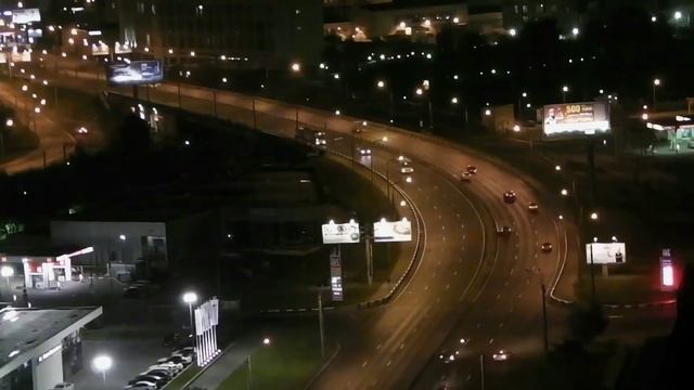 Санкт-Петербург. Таймлапс Кушелевская дорога смотреть онлайн