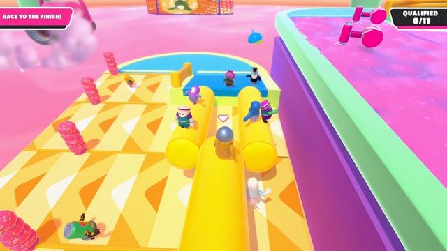 Fall Guys Slime Climb Entire Server Grief Victory Crown смотреть онлайн