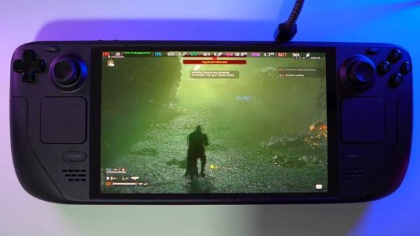 HellDivers 2 - Performance Test on Steam Deck Oled