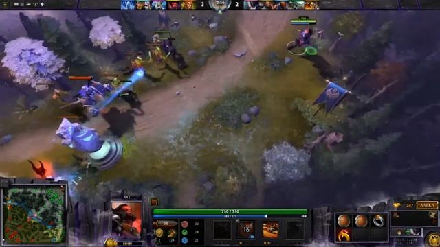 Поехавшие гайды Dota 2, Axe 6.86, Mjolnir, Гайд по Аксу (Guide Axe) смотреть онлайн
