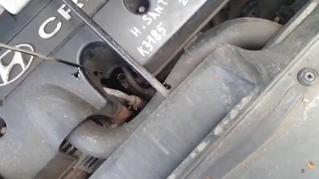 K3185 - engine test Hyundai Santa-Fe facelift 2.0CRDi / D4EA / 5sp.man 4WD смотреть онлайн