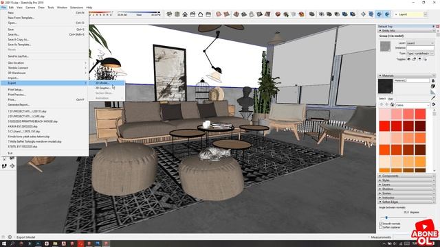 SketchUp Dersleri #7 | KAYDETME VE EXPORT SEÇENEKLERİ | ÖNEMLİ TAVSİYELER смотреть онлайн