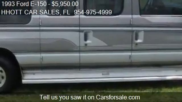 1993 Ford E-150 Base 3dr STD Econoline Cargo Van for sale in смотреть онлайн