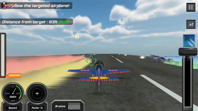 Airplane Flying Flight Pilot Simulator Games 3D - Commander SkyWriting Color смотреть онлайн