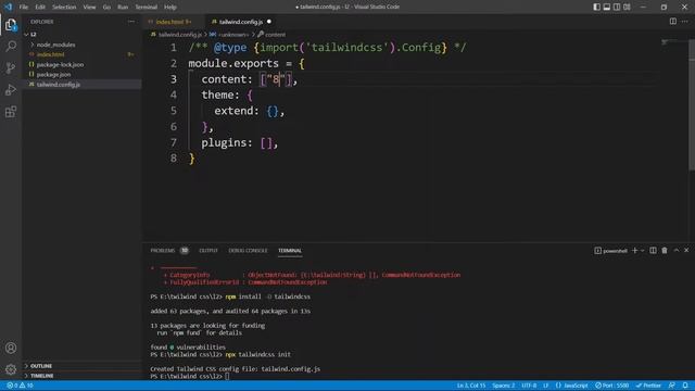How to Install Tailwind Css | Using Tailwind CLI & Generate Production Ready code #2 #tailwindcss смотреть онлайн