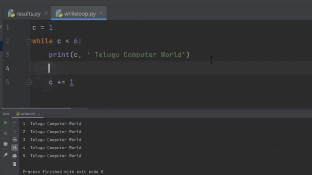 Python Tutorials For Beginners in Telugu - Tutorial 10 - While Loop смотреть онлайн