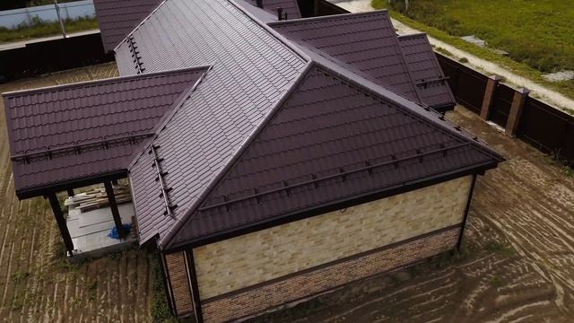 Облет дроном. Дом в д. Пласкинино смотреть онлайн