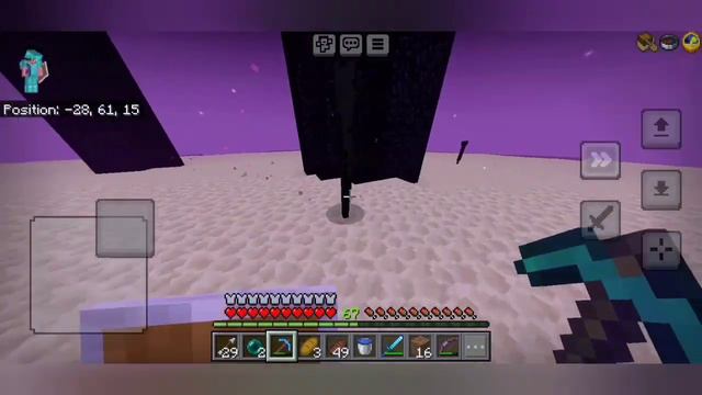 Minecraft [Mobile] Survival Walkthrough Part 8 | Ender Dragon | Android (No Commentary) смотреть онлайн