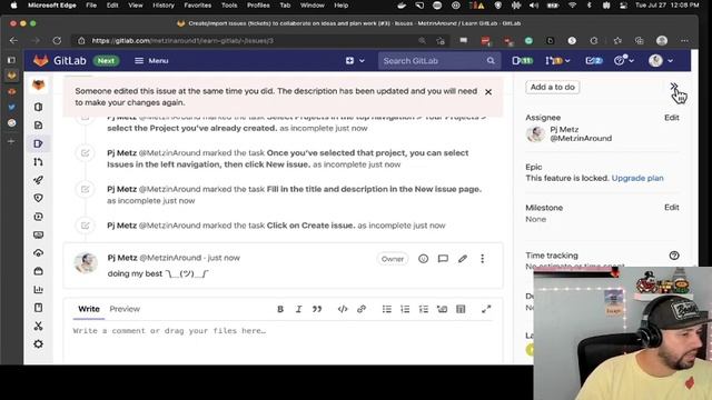 Chatting and GitLab intro! смотреть онлайн
