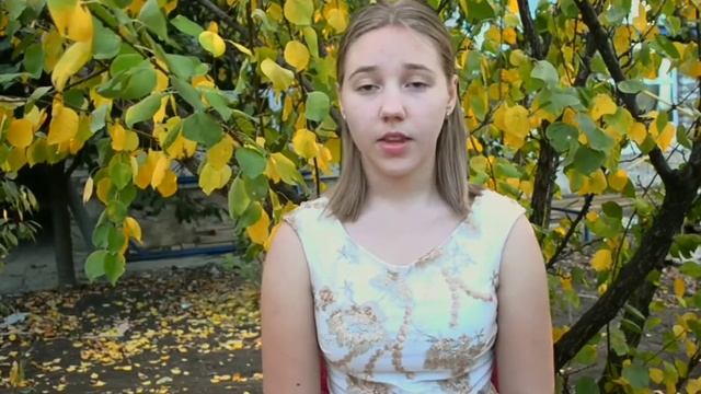 М. Ю. Лермонтов "Листок". Читає Анастасія Олійник смотреть онлайн
