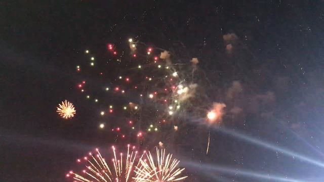 Костанай, день города, фейерверк смотреть онлайн