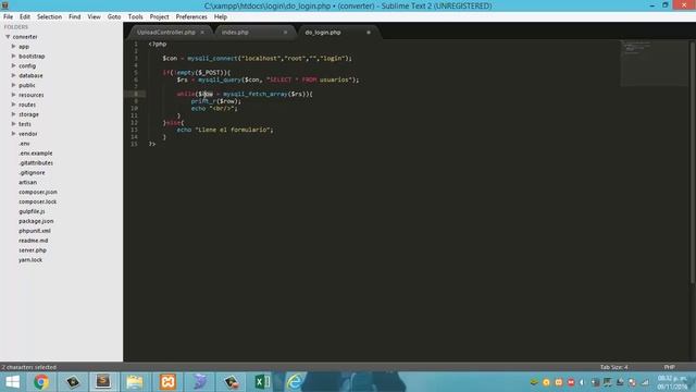 1/2 Login sencillo con sesiones, php y mysql смотреть онлайн