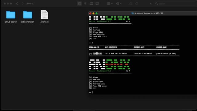 AnonX - An encrypted file transfer via Bash & python смотреть онлайн