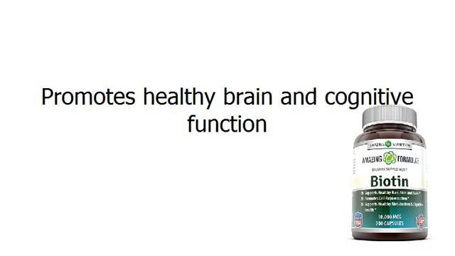 Amazing Formulas Biotin Supplement 10,000mcg 200 Capsules Supports Healthy Hair, Skin & Nails смотреть онлайн