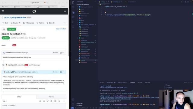 Closing Issues in Python. GitHub Codespaces! смотреть онлайн